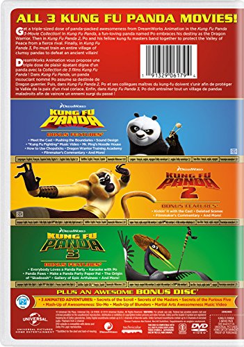 Kung Fu Panda: 3-Movie Collection - DVD