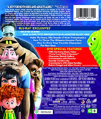 Hotel Transylvania 2 Bilingual [Blu-ray + DVD + Digital HD]