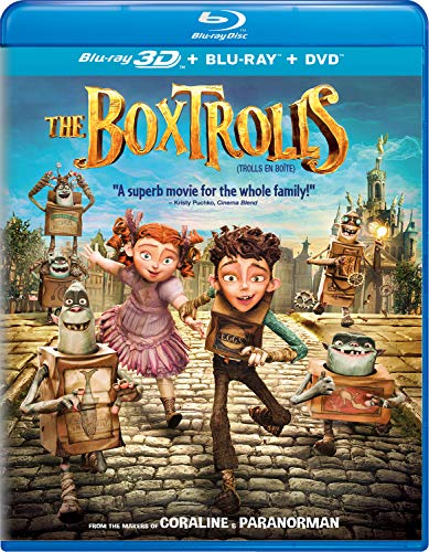 The Boxtrolls - 3D Blu-Ray/Blu-Ray/DVD