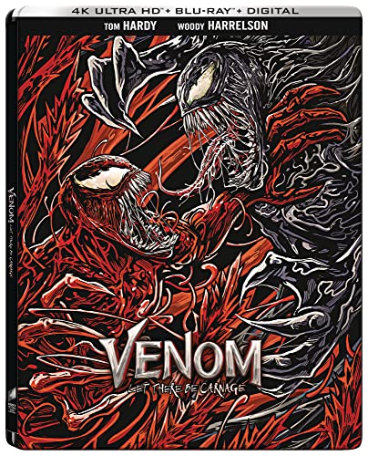 Venom: Let There Be Carnage - 4K UHD/Blu-ray Combo + Limited Steelbook (Bilingual)