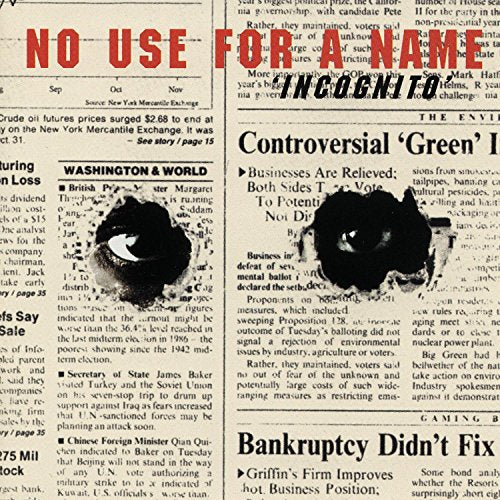 No Use For A Name / Incognito - CD