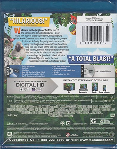 Rio 2 - Blu-Ray/DVD