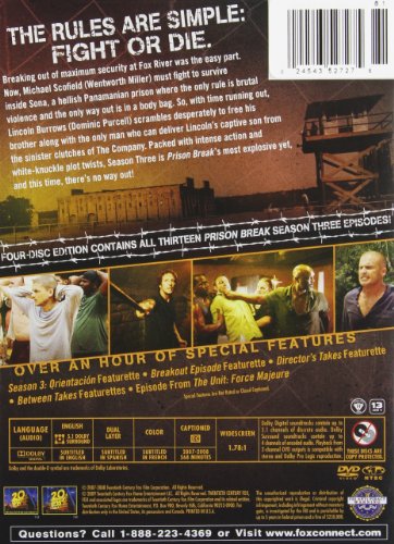 Prison Break / Season Three - DVD (Used)