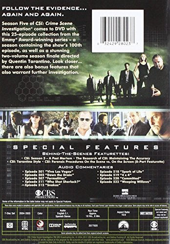 CSI: Crime Scene Investigation: The Complete Fifth Season - DVD (Used)