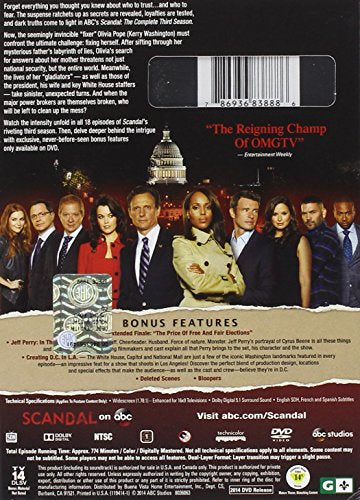 Scandal: The Complete Third Season