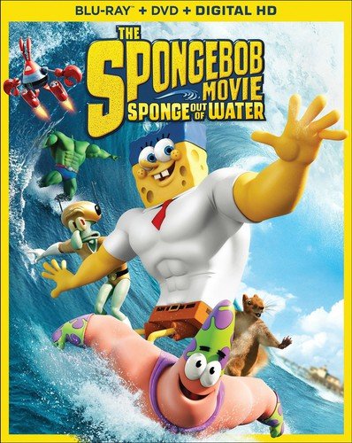 Spongebob Movie: Sponge Out of Water - Blu-Ray/DVD