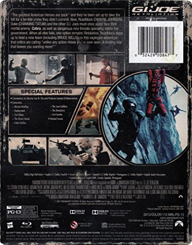 G.I. Joe: Retaliation (Steelcase) - Blu-Ray