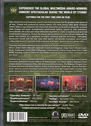 Video Games Live: Includes 3 HRS of Bonus Footage - DVD (Used)