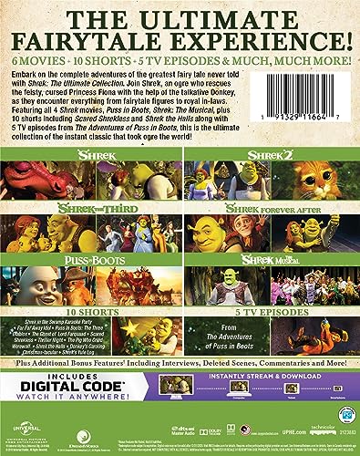 Shrek: The Ultimate Collection - Blu-Ray