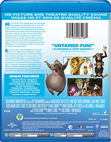 MADAGASCAR1 BD DWREF CDN [Blu-ray]