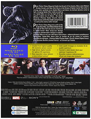 Spider-Man 3 (Mastered in 4K) [Blu-ray] (Bilingual)