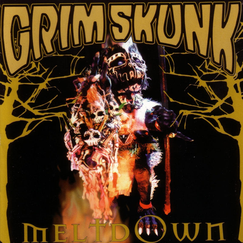 GrimSkunk / Meltdown - BLACK LP
