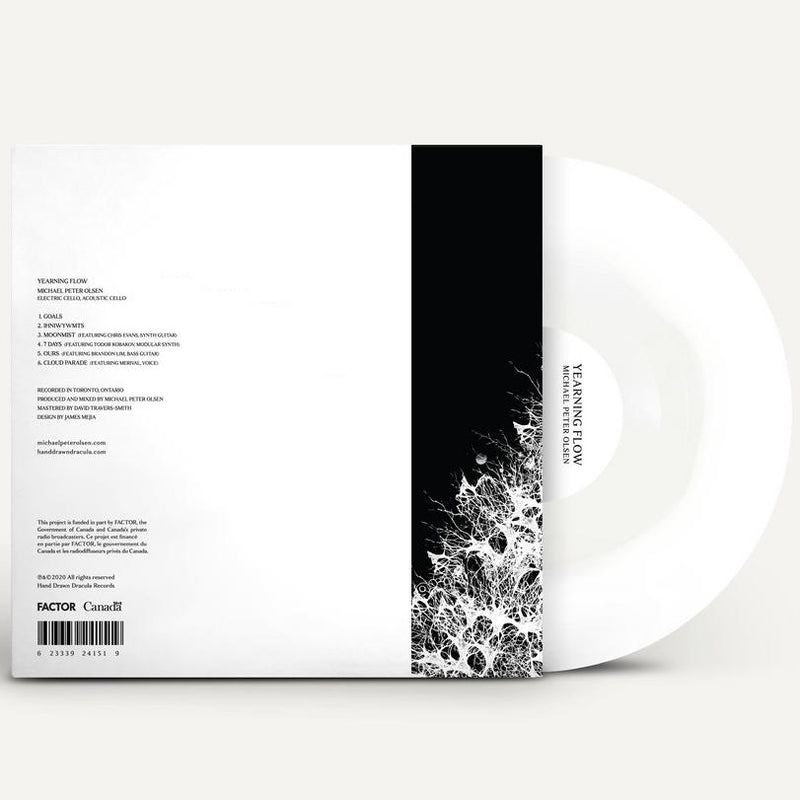 Michael Peter Olsen / Yearning Flow - Clear &amp; White LP Vinyl