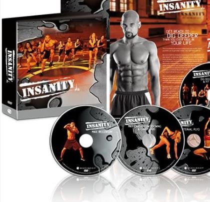 beachbody Insanity : 60 days Program - DVD Used