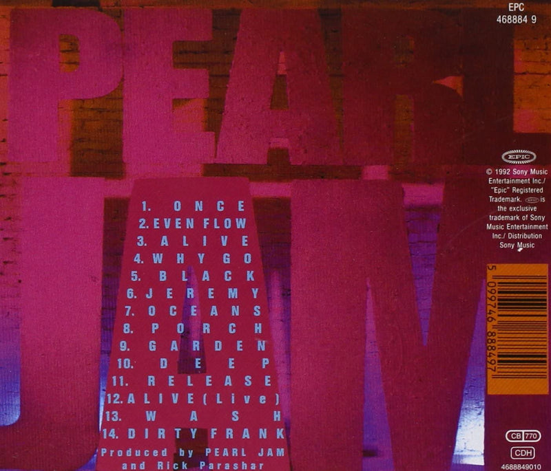 Pearl Jam / Ten - CD (Used)