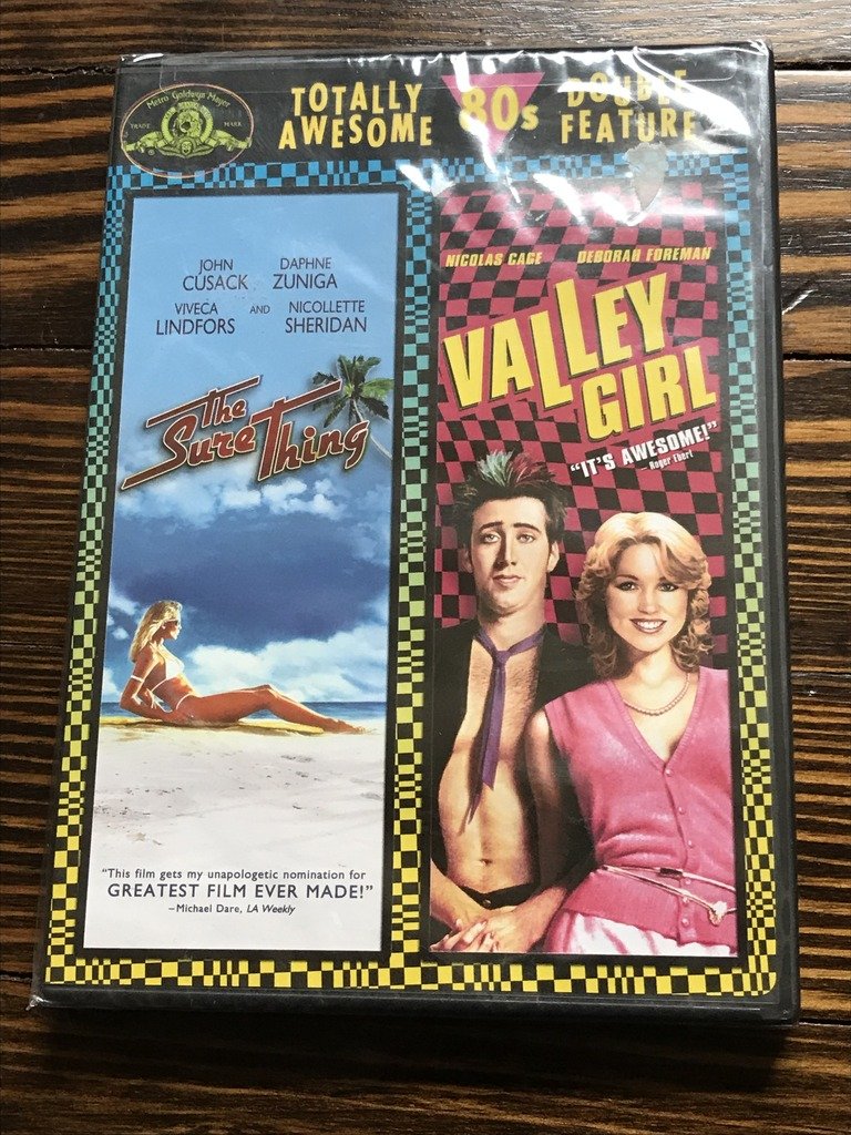 The Sure Thing (1985) + Valley Girl (1983) (Totally Awesome 80s Double Feature) - DVD (Used)