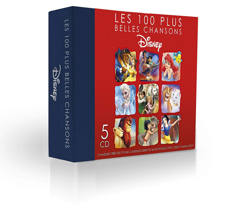 B.O.F. / Les 100 plus belles chansons de Disney - 5CD