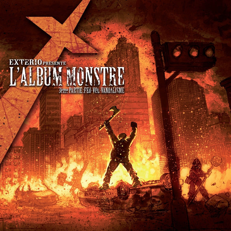 Exterio / The Monster Album: Part 3: Fire - Theft - Vandalism - CD