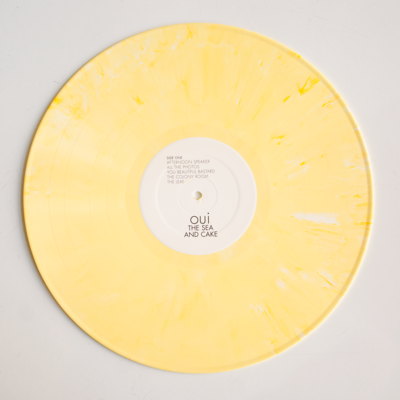 The Sea and Cake / Oui - Yellow/White LP Vinyl