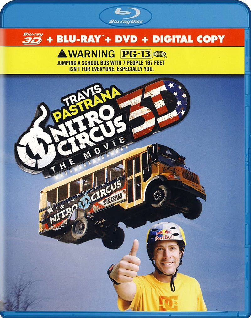 Nitro Circus: The Movie - 3D + Blu-Ray + DVD