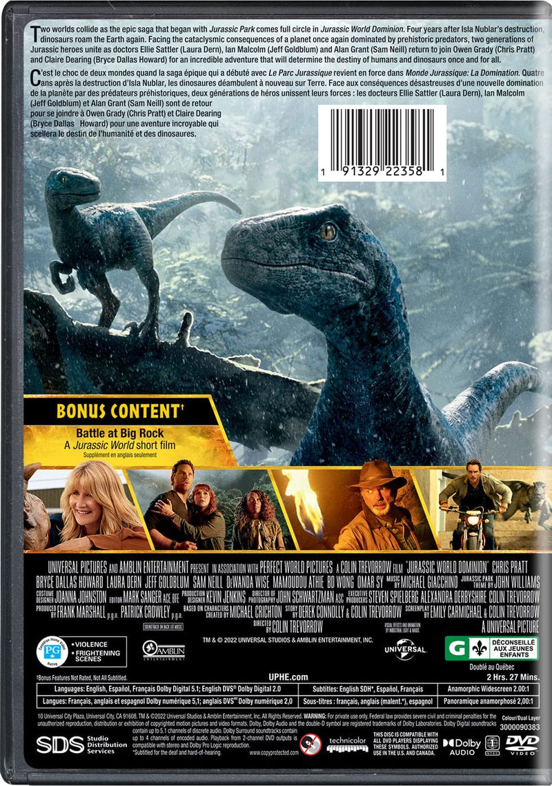 Jurassic World Dominion - DVD