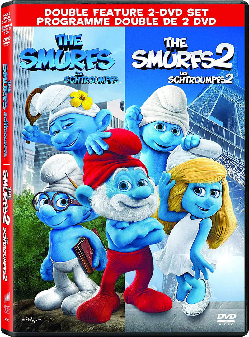 The Smurfs + The Smurfs 2 - DVD