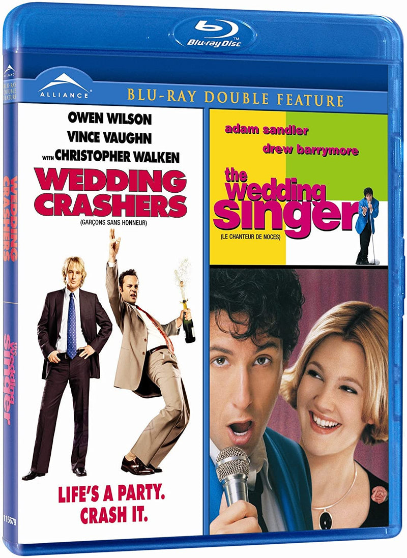 Double Feature: Wedding Crashers-Wedding Singer - Blu-Ray