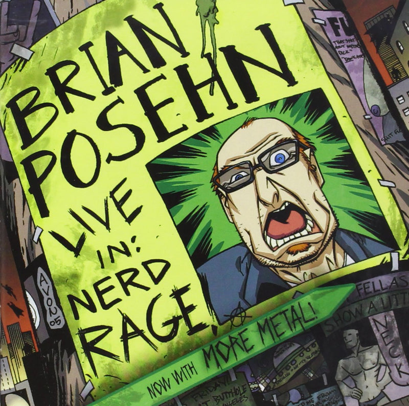 Brian Posehn / Live In: Nerd Rage - CD