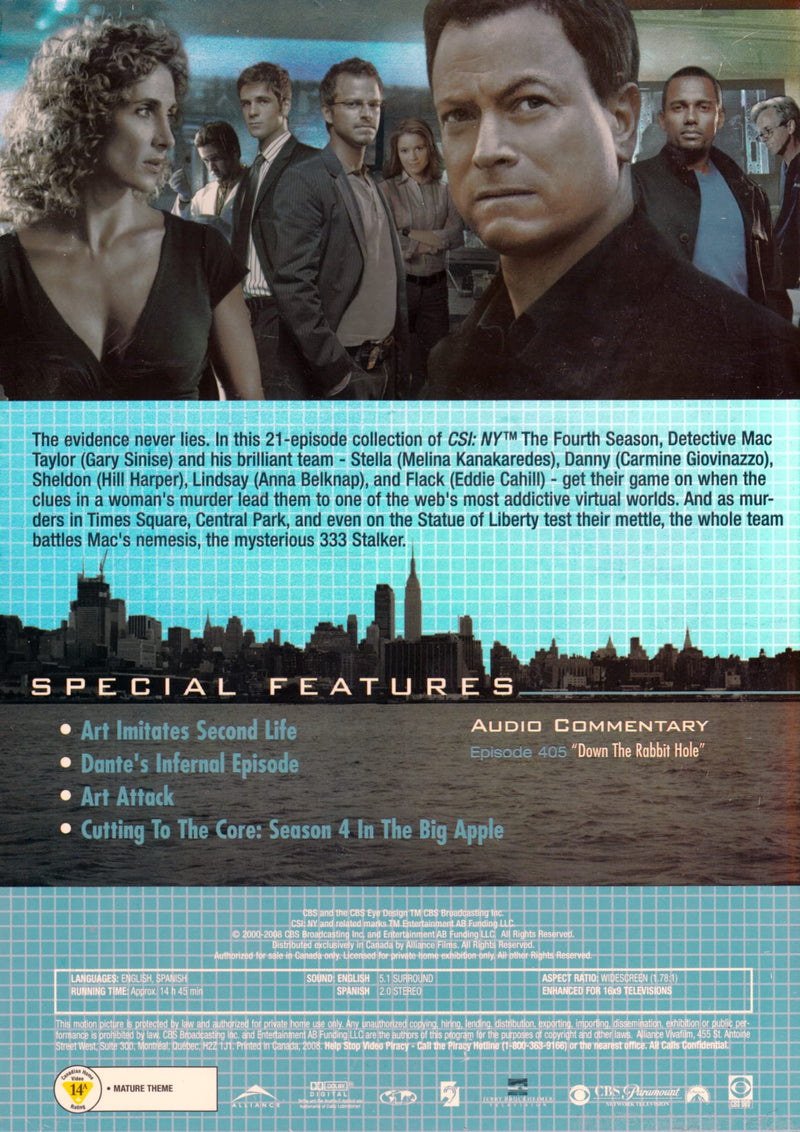 CSI: New York - The Fourth Season