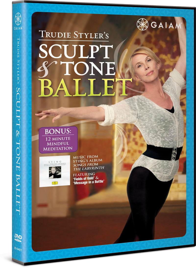 Gaiam Trudie Styler Sculpt & Tone Ball - DVD