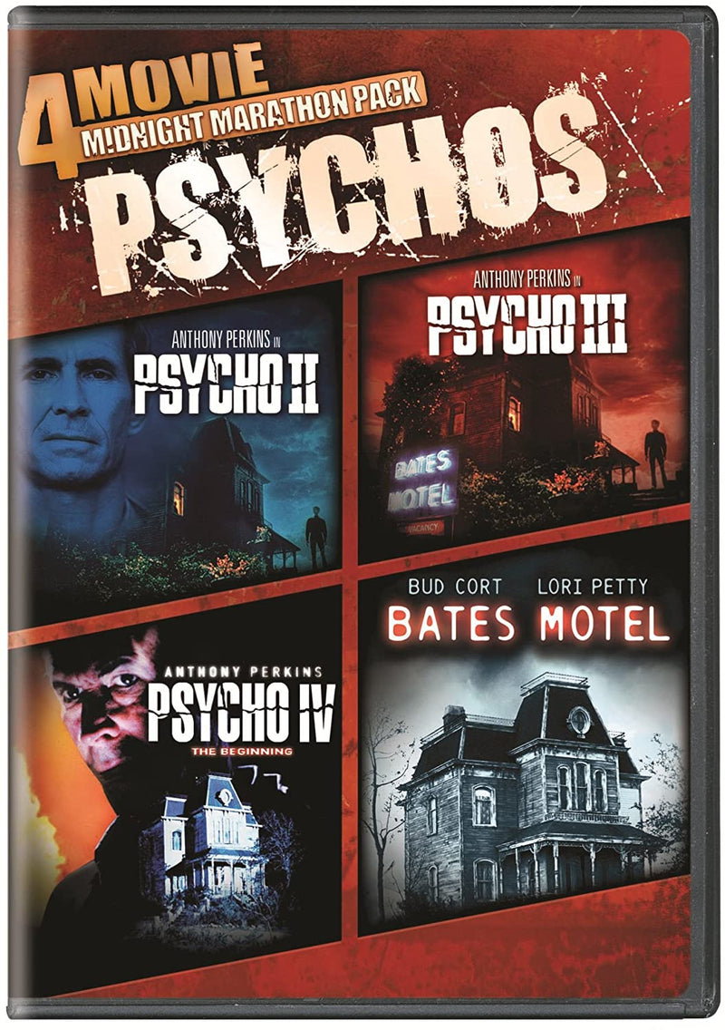 4 Movie midnight marathon pack: Psychos - DVD (Used) 