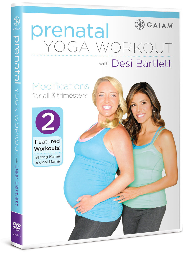 PRENATAL YOGA WORKOUT WITH DESI BARTLETT