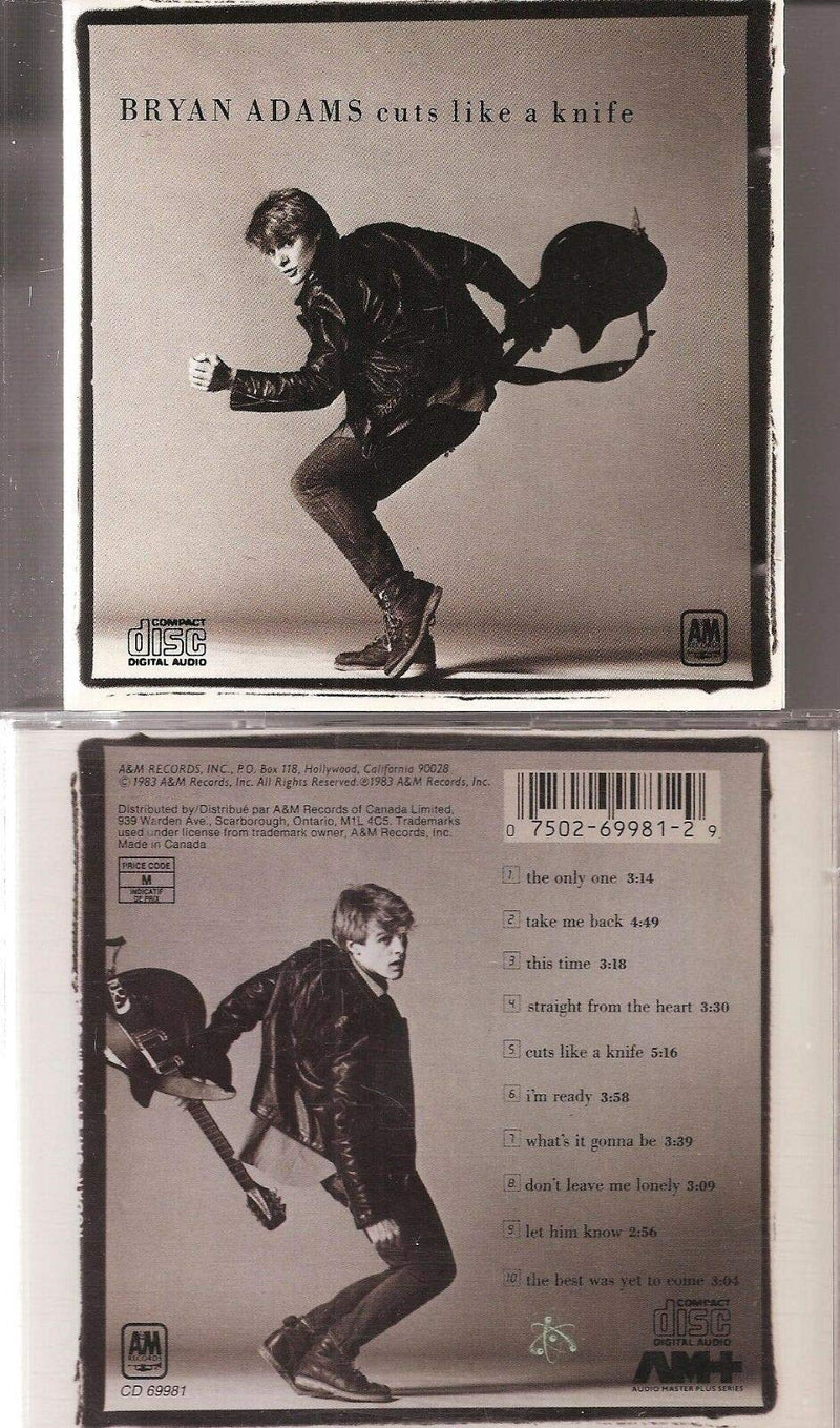 Bryan Adams / Cuts Like A Knife - CD (Used)