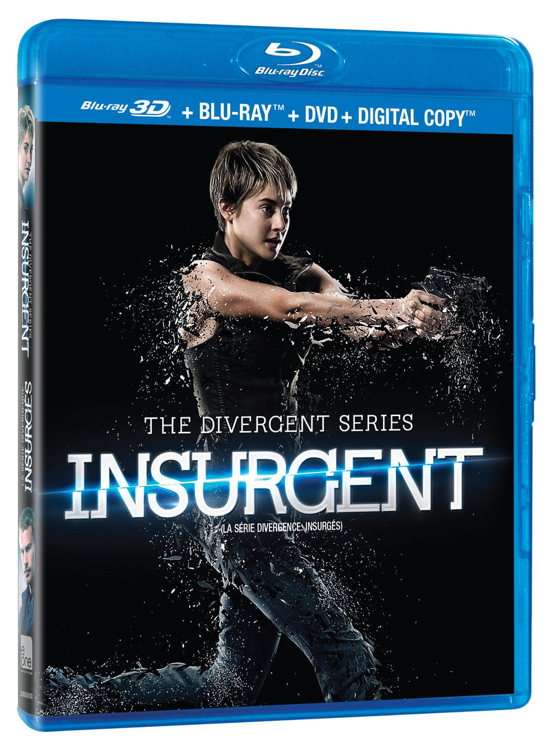 Insurgent - Blu-ray 3D/Blu-ray/DVD (Used)