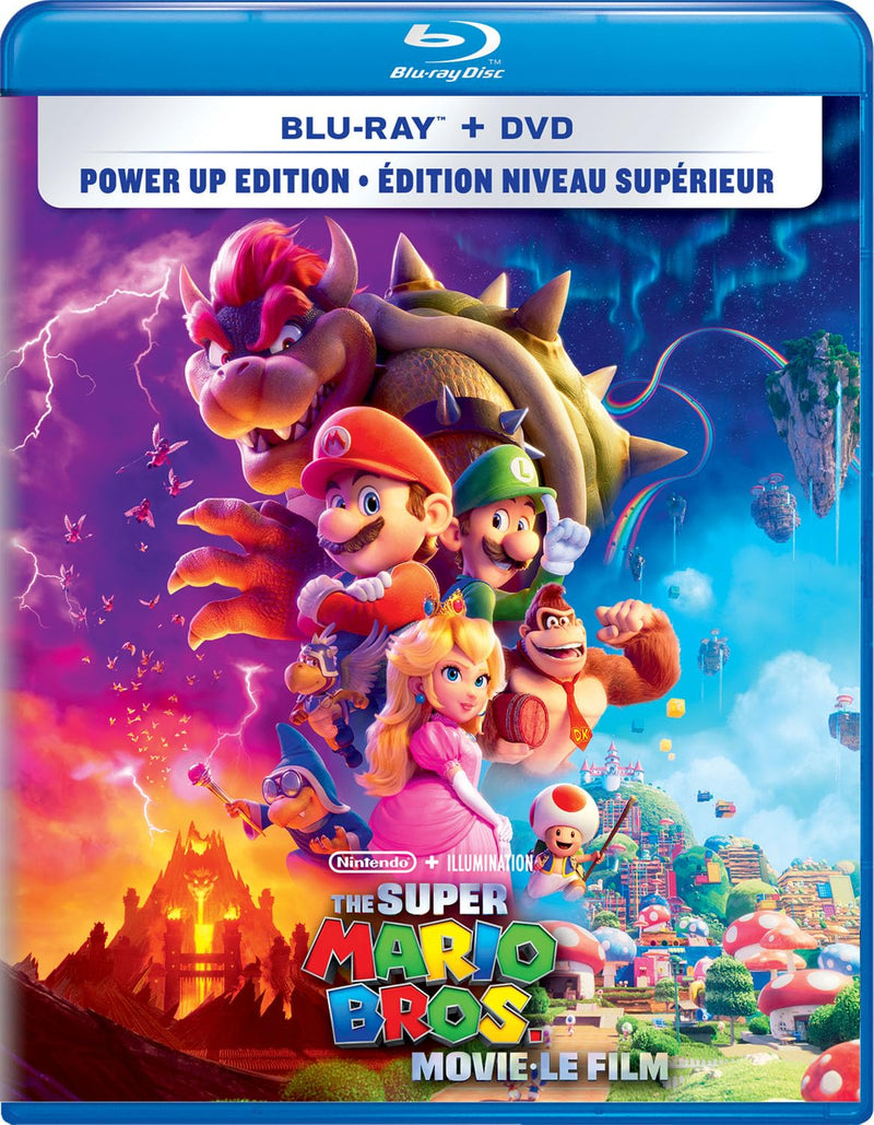 The Super Mario Bros. Movie: Power Up Edition - Blu-ray/DVD