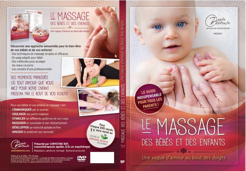 Chrystine Roy / Le massage des bébé et des enfants - DVD