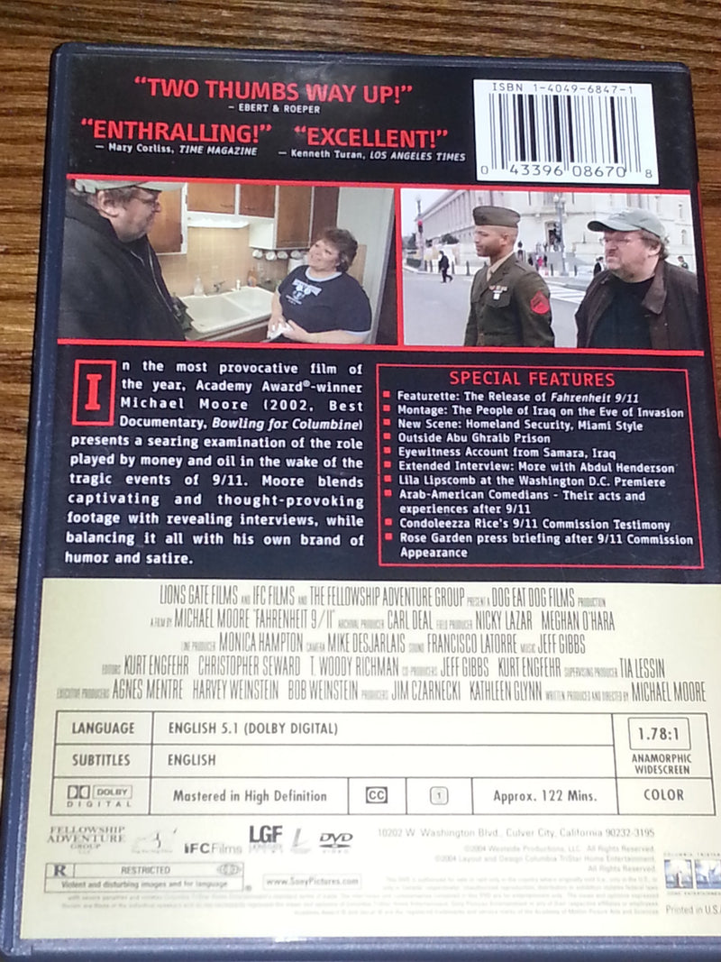 Fahrenheit 9/11 [Import]