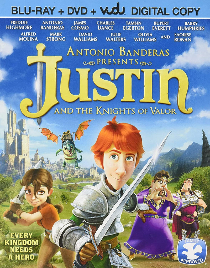 Justin & the Knights of Valor - Blu-Ray/DVD