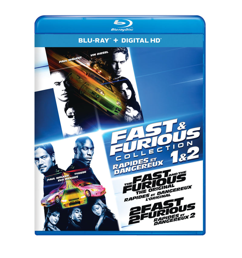 Fast & Furious Collection: 1 & 2 - Blu-Ray