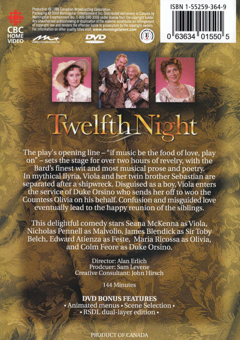 Shakespeare: The Twelfth Night