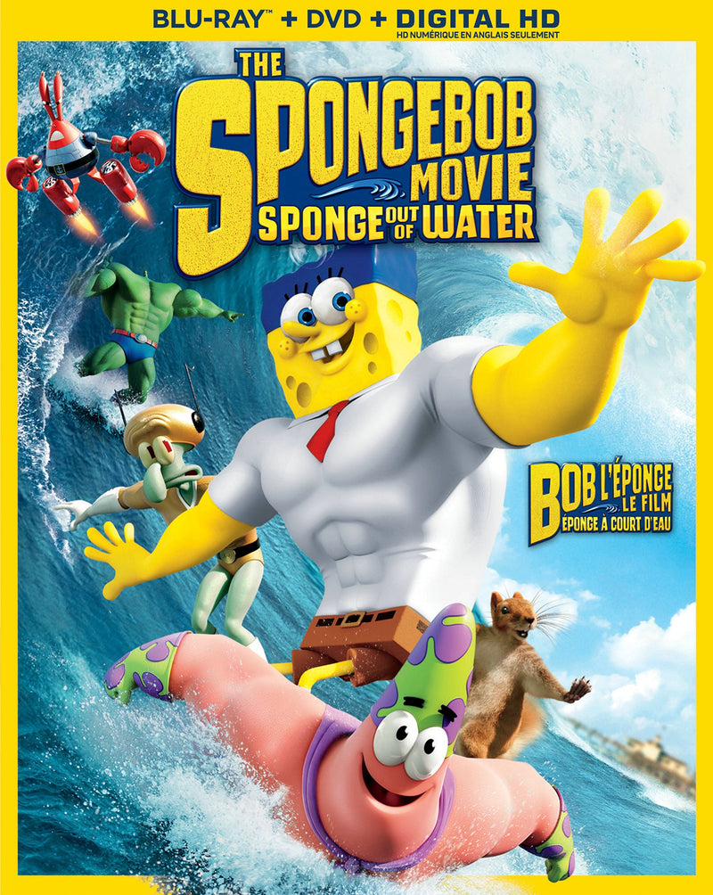 The SpongeBob Movie: Sponge Out Of Water [Blu-ray] (Bilingual)