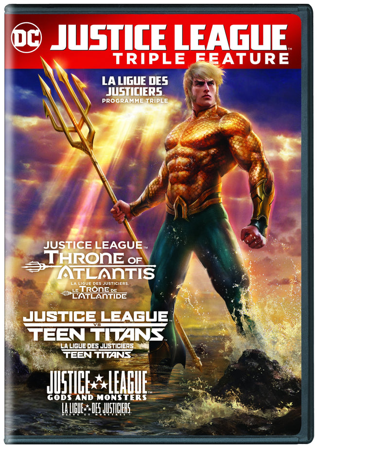 Justice League Triple Feature - DVD