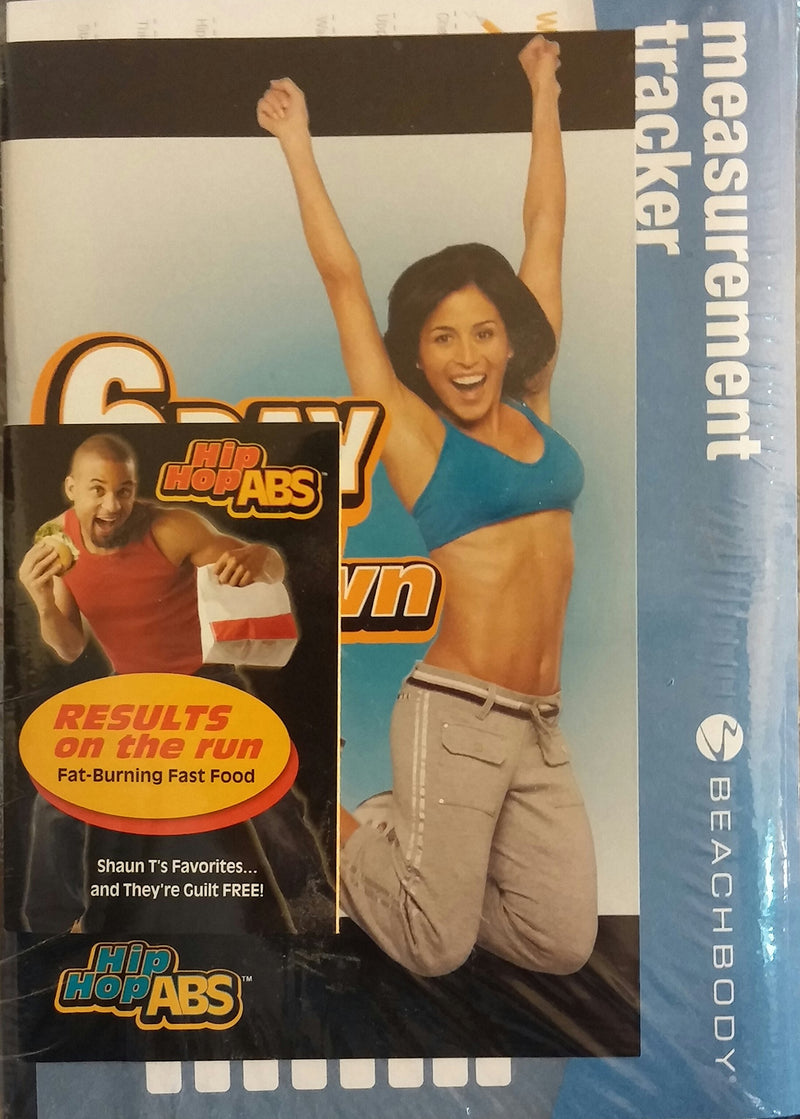 BEACHBODY: HIP HOP ABS DVD SET - LAST MINUTE ABS with Hips Buns and Thighs + MORE