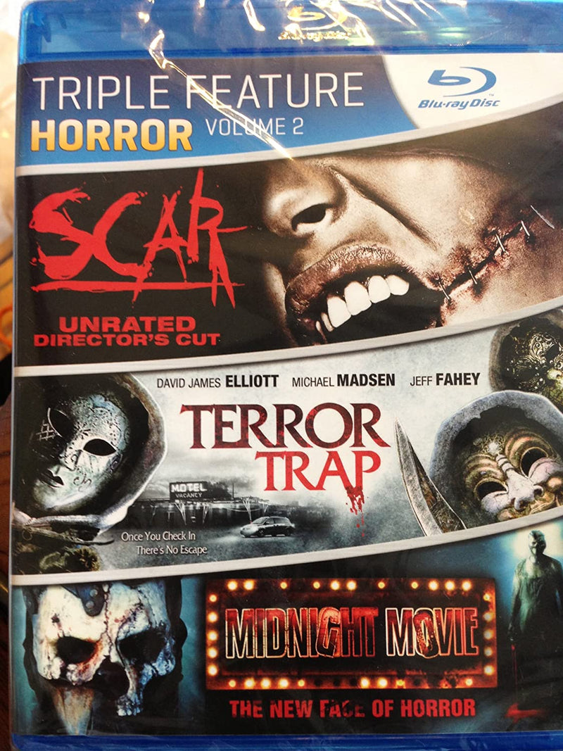 Scar, Terror trap, midnight movie (Triple Feature Vol.2) - Blu-ray