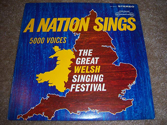 Various ‎– The World Of Wales Vol. 2 / A Nation Sings: Five Thousand Voices At The Royal Albert Hall - LP (used)