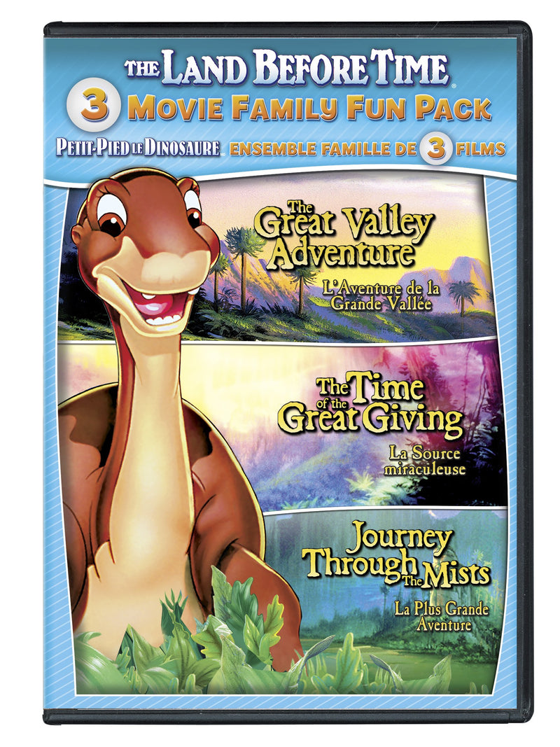 The Land Beforee Time II-IV 3 Movie Family Fun Pack