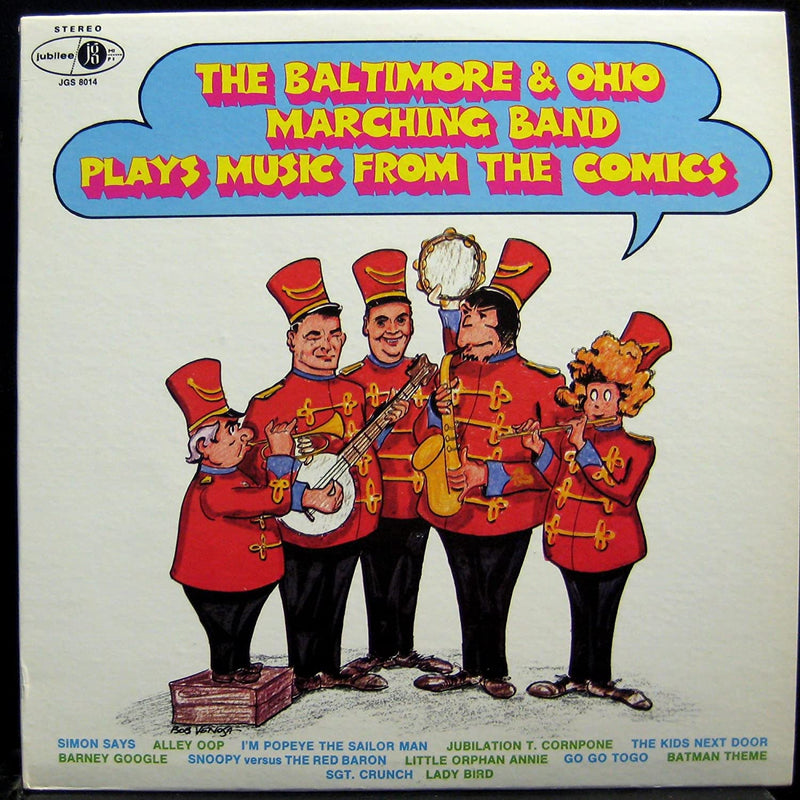 The Baltimore &amp; Ohio Marching Band Plays Music From The Comics - LP Used