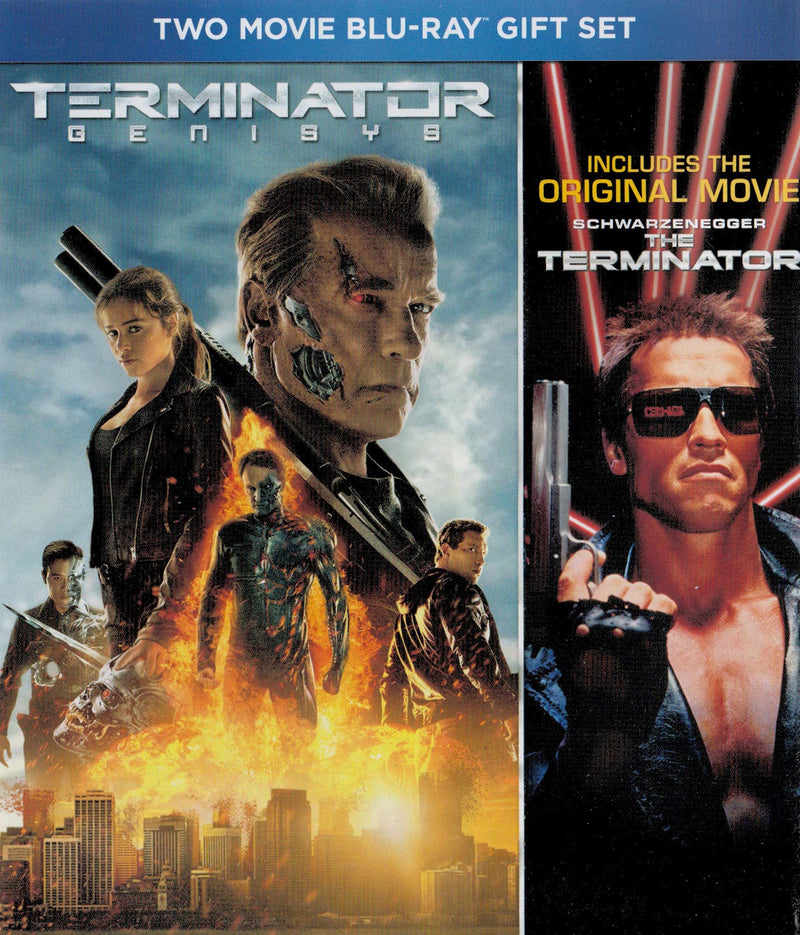 Terminator Blu Ray Gift Set Terminator Genisys + The Terminator - Blu-Ray