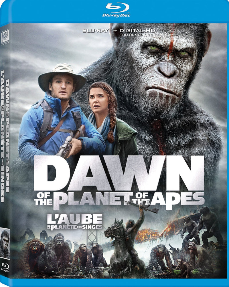 Dawn Of The Planet Of The Apes (Bilingual) [Blu-ray + Digital Copy]