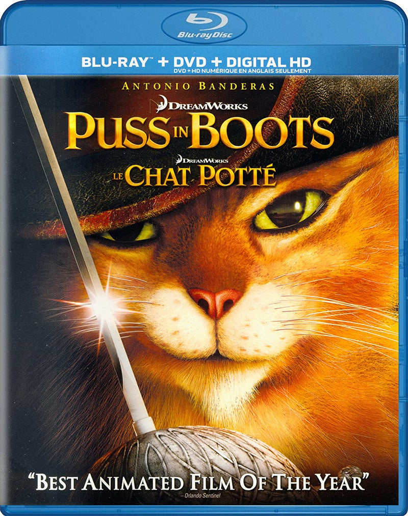 Puss in Boots / Le Chat Potté - Blu-ray used
